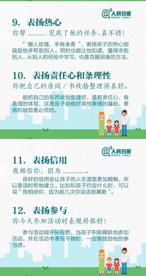 人民日报：表扬与惩罚孩子的科学方法，建议收藏！