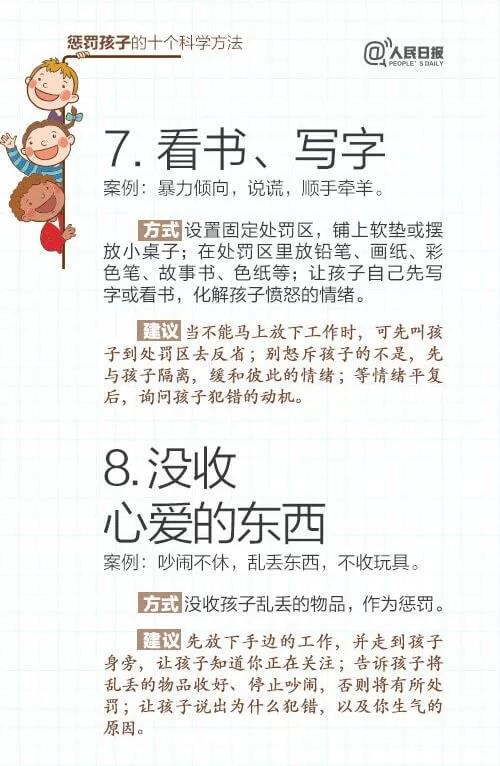 人民日报：表扬与惩罚孩子的科学方法，建议收藏！